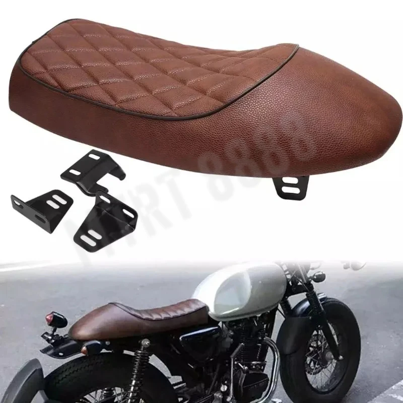 

Для Honda CG125 мотоциклетная Модифицированная подушка для горба подходящая Ретро подушка для гусеницы подушка для сиденья гусеница сумка для сиденья седло плоское сиденье