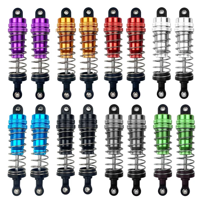 Wltoys 144001 144002 144010 124007 124008 124016 124018 124019 Metal Shock Absorber Damper RC Car Upgrades Parts Accessories