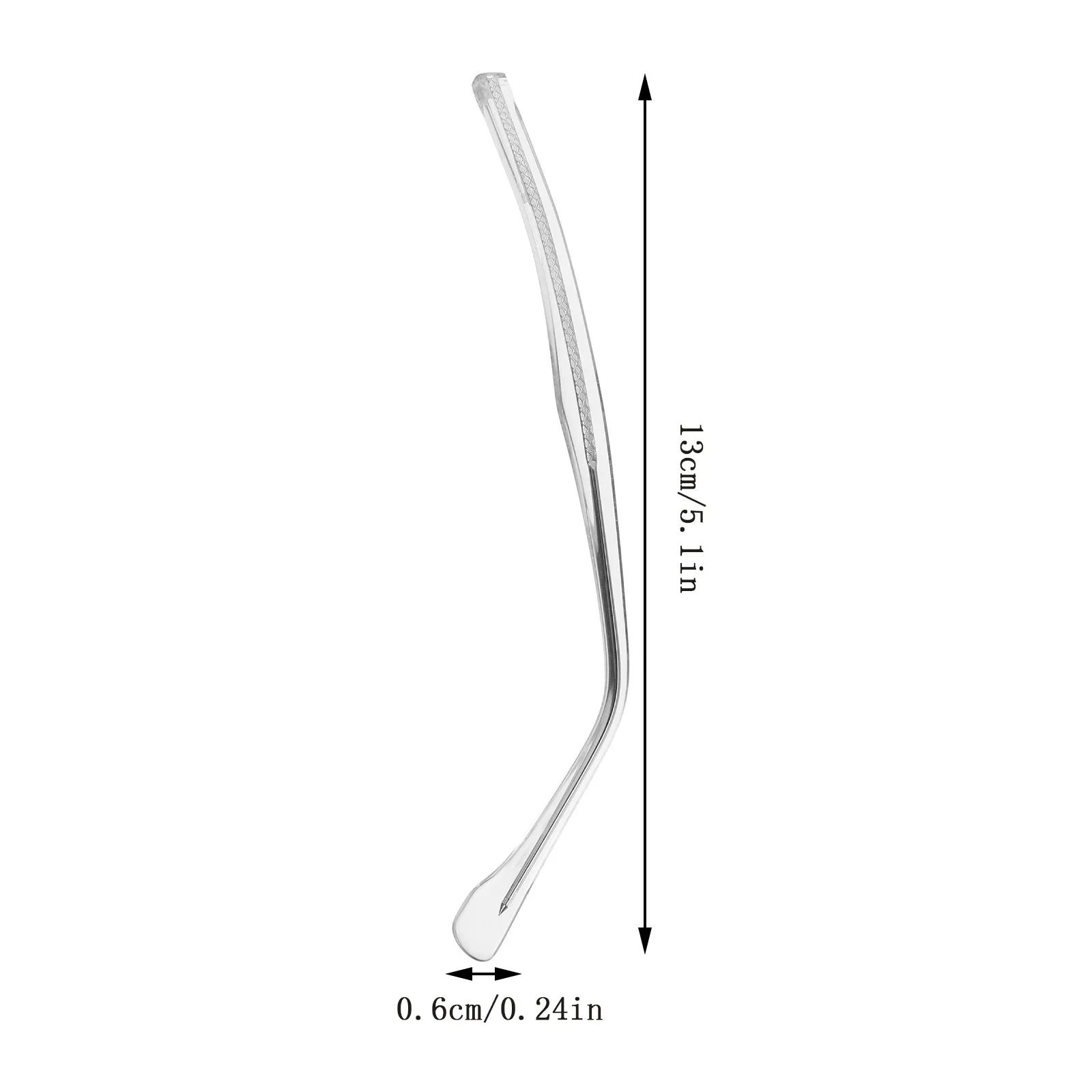 1Pair Metal Glasses Arm Replacement Sturdy Eyeglass Frame Temple Comfortable Non-Slip Universal Repair Parts Sunglasses Reading
