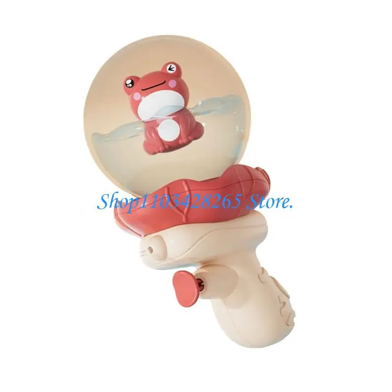 Cartoon Transparent Water Guns Kids Swimming Pool Water Fighting Game Toy with Ergonomic Grip Design Outdoor Water Play G2TE