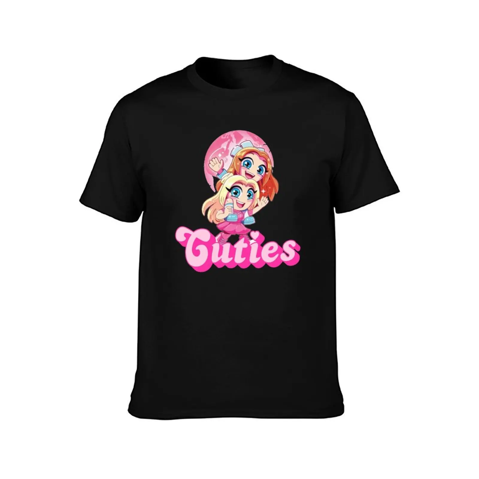 mackenzie Hey Cuties T-Shirt Trendy Print Short Sleeve T-Shirt