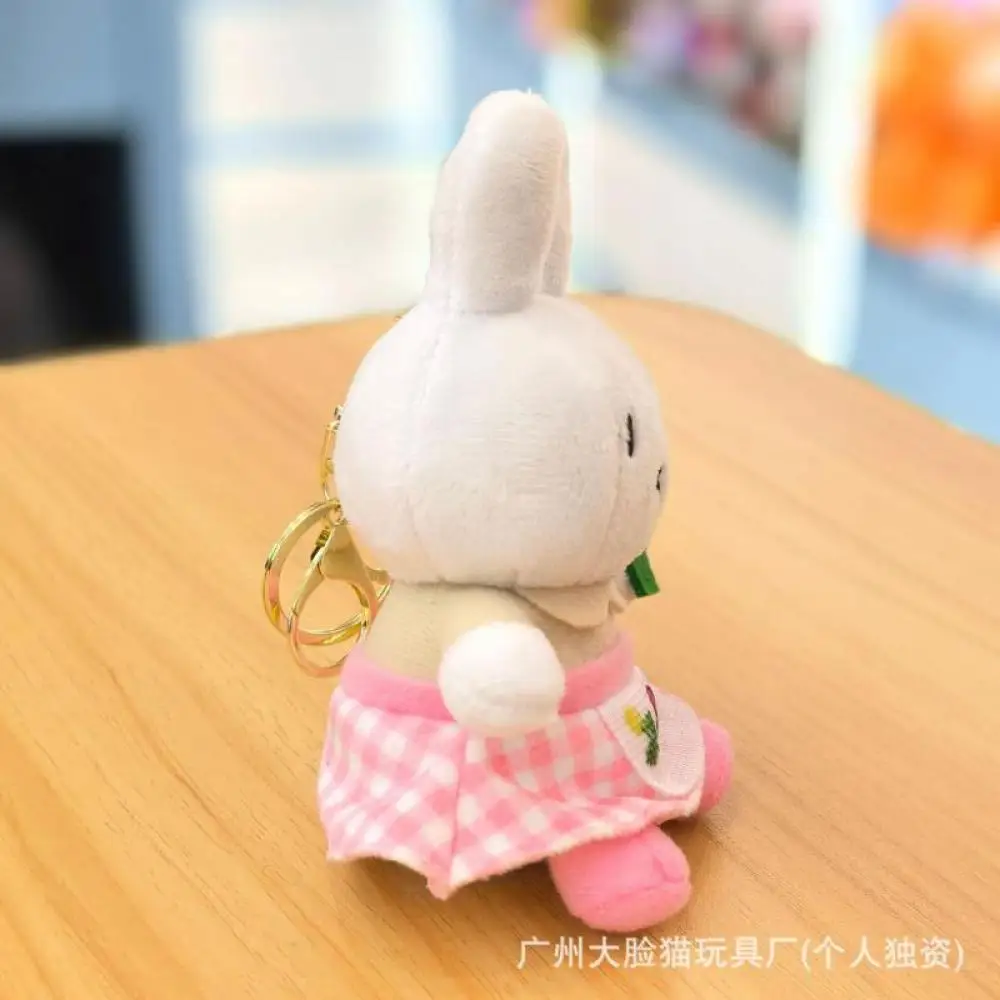 Nijntje sleutelhanger Japans meisje make-up tas autosleutel cartoon pluche pop hanger Koreaanse kinderen schattig knuffel meisje verjaardagscadeau