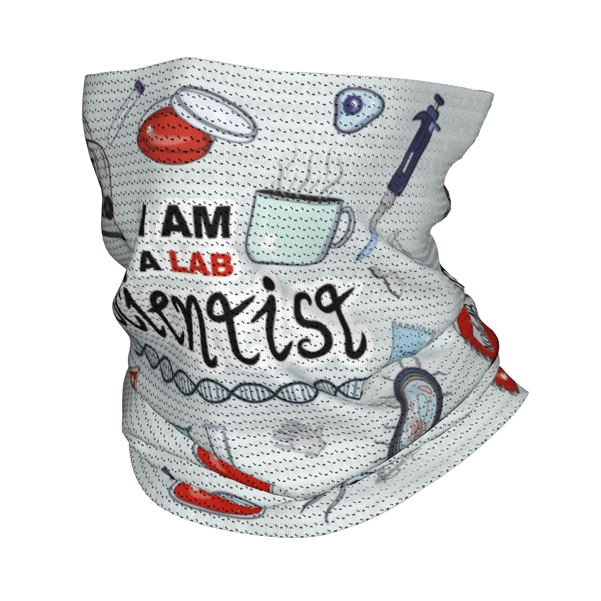 

Custom I am a Scientist Winter Headband Neck Warmer Ski Cycling Tube Scarf Science Physics Chemistry Biology Face Bandana Gaiter
