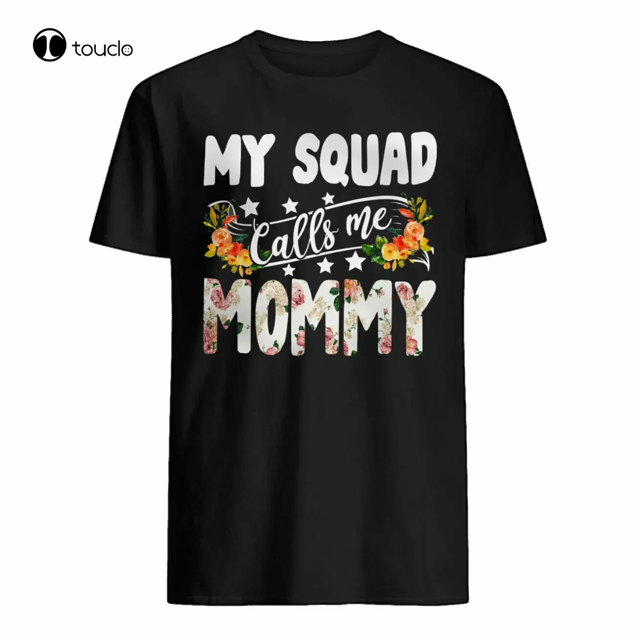 My Squad Calls Me Mommy Funny Mother'S Day Floral Family T-Shirt & Mug teacher shirts