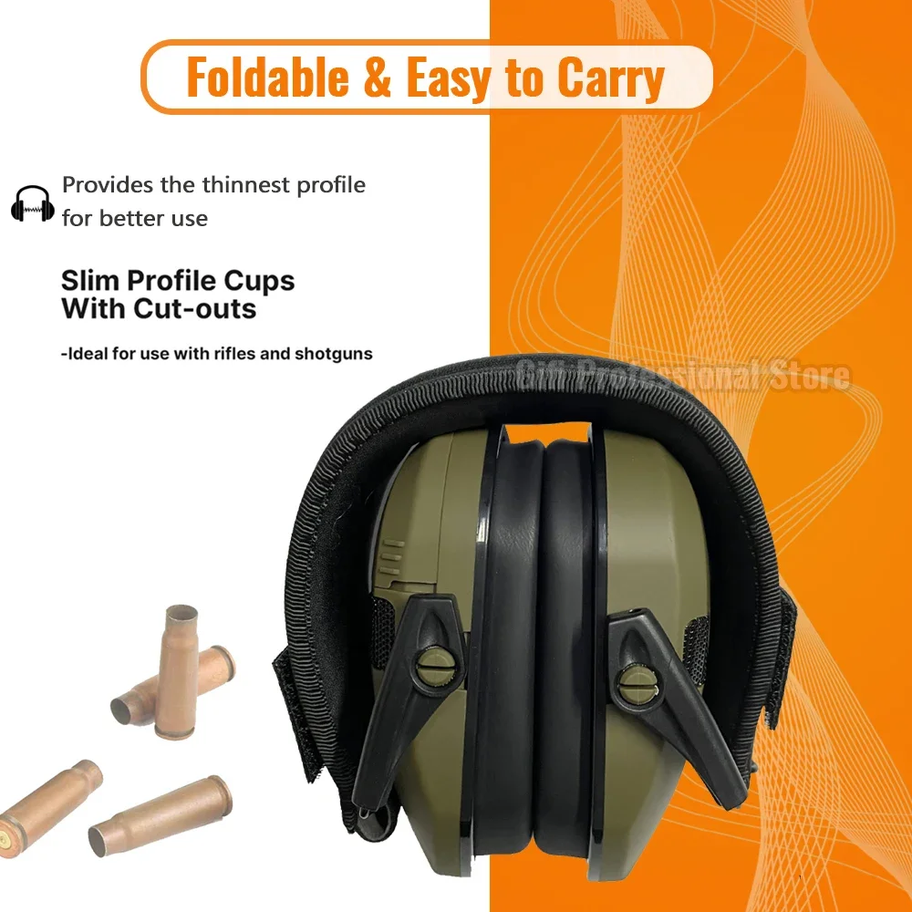 Tactical anti-noise headphones for Hunting shooting Earmuff Noise reduction Electronic Hearing Protective Ear Protection