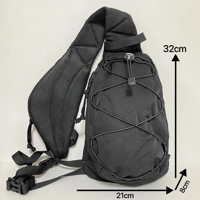 2026 New Men's Trend Large Capacity Nylon Fashion Crossbody Shoulder Bag