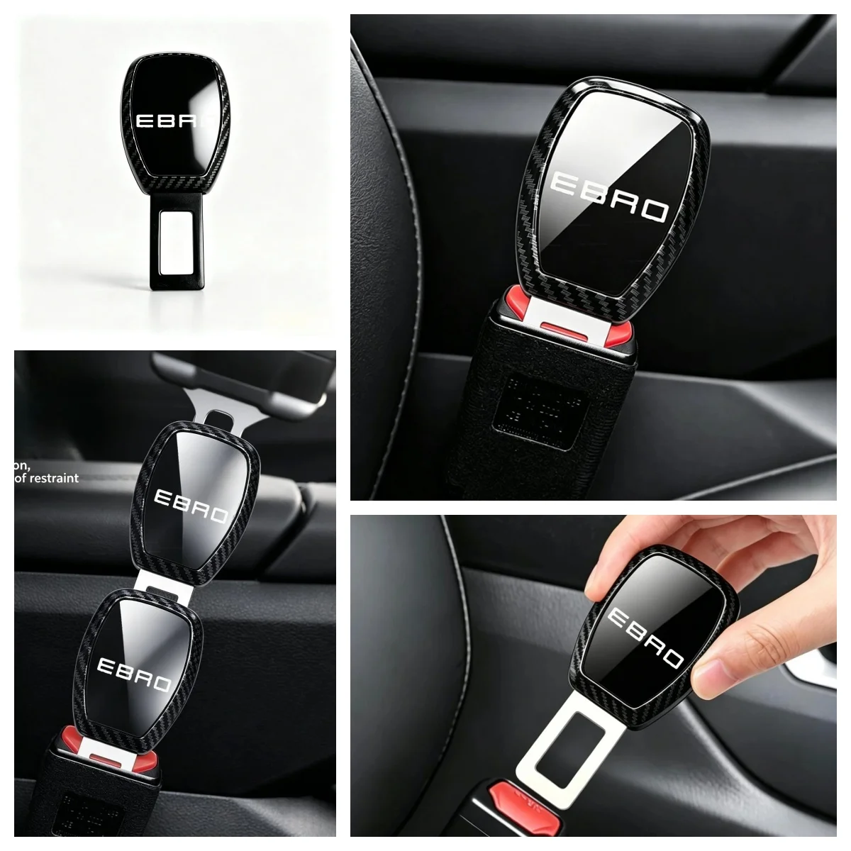 Auto Safety Seat Belt Extension Metal Clip For Chery Tiggo9 Omoda5 Tiggo7 Jaecoo J8 Jetour X70 Seat Belt Lock Buckle Replacement