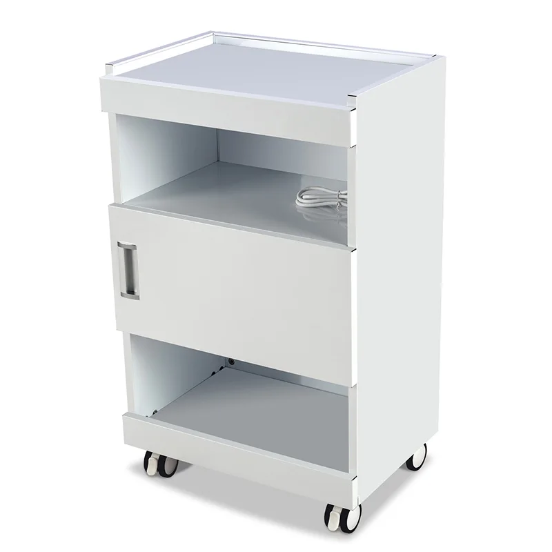 Portable Mobile Medical Stainless Steel Cabinet Trolley Cart for Ultrasonic Dental Scaler
