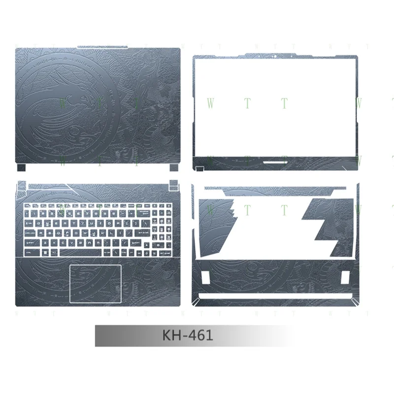 TT   Dazzle Protector Skin Stickers For MSI Cyborg 15 A12V 15.6