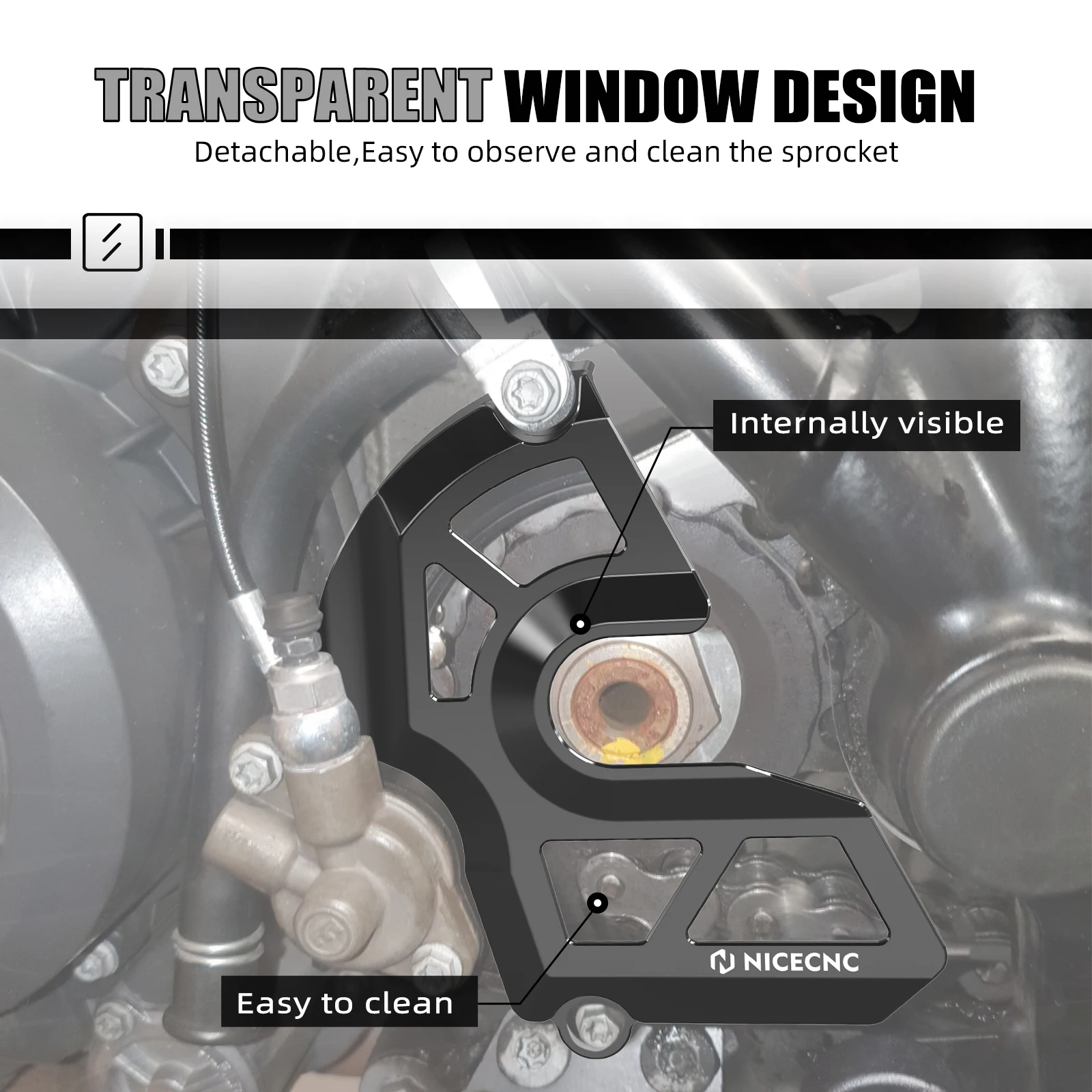 For KTM 1290 Super Duke GT 2016-2023 1290 Super Adventure R S 2017-2020 1190 Adventure /R Motorcycle Sprocket Cover Case Saver