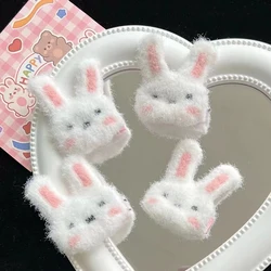 Super Cute Rabbit Plush Hairpin Girl Hair Clip Accessories Female Barrettes Headdress Headwear