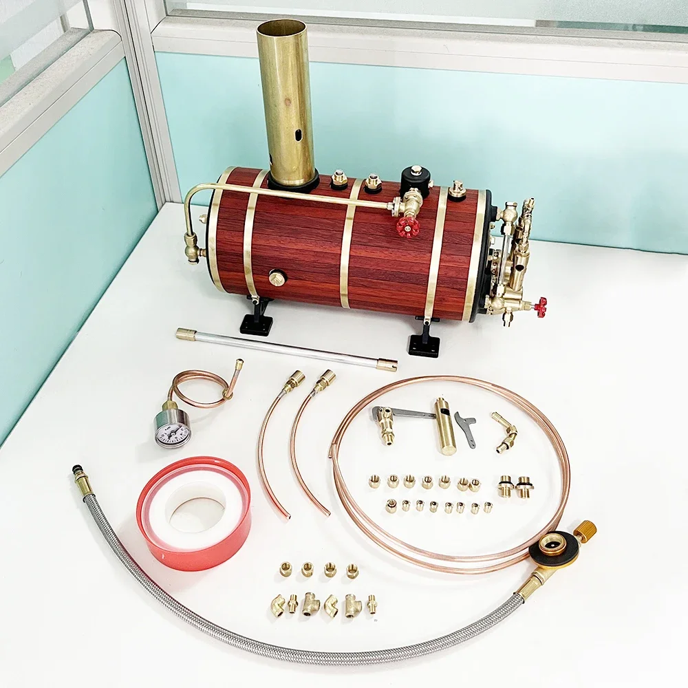 KACIO Boiler WS 100L / 100XL Large Boiler Steam Engine High-efficiency Pure Copper Boiler Model for Ship Boat Toy