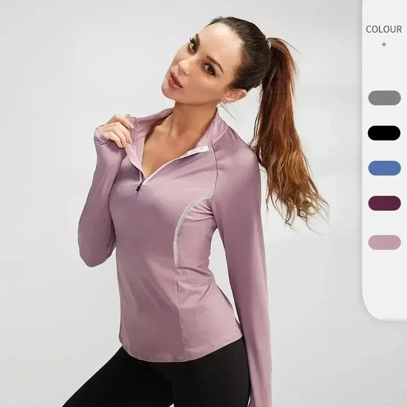 Women Yoga Top Seamless Super Soft Long Sleeve Shirt Stretchy Workout Tops Sports Wear For Women Fitness Jogging Gym T-shirts