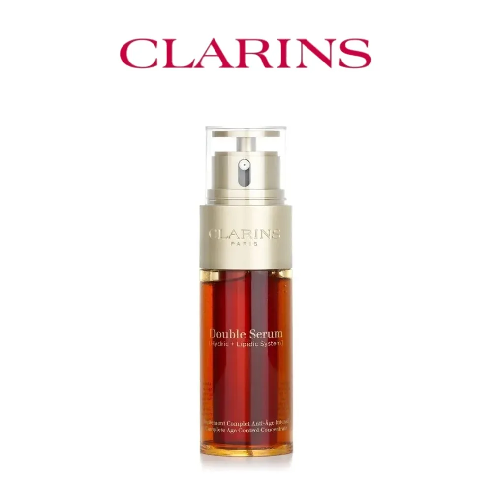 

CLARINS Double Serum Hydric + Lipidic System 50ml, Original Clarins Skin Cares for Women/Men, Beauty Skincare Health