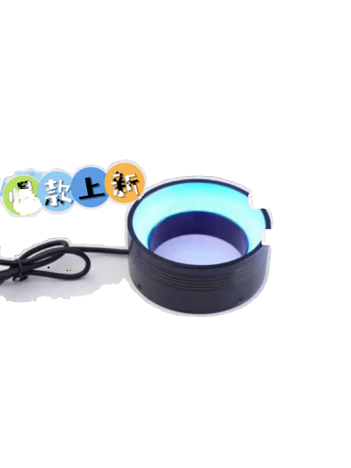 New CCD Ring Shadowless Square Light Source High Uniformity Industrial Camera Defect Detection Machine Vision Light Source