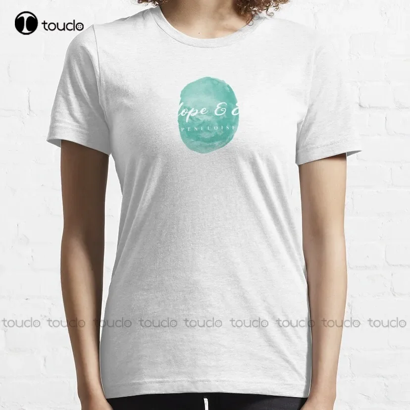 Peneloise - Penelope And Eloise T-Shirt Tshirt For Women Cotton Outdoor Simple Vintag Casual Tee Shirts Xs-5Xl Breathable Cotton