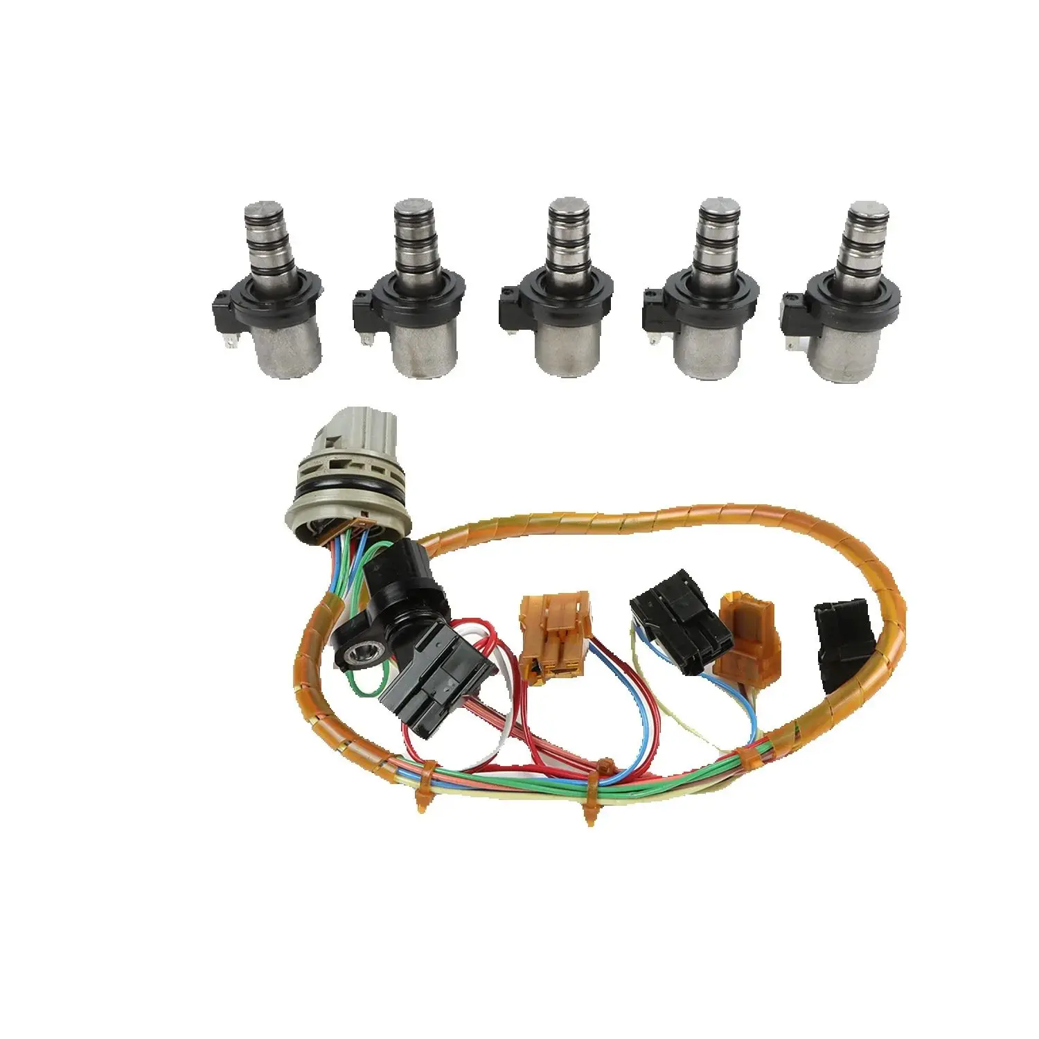 Transmission Solenoids Valve With Harness FOR Mitsubishi Kia F4A41 F4A42 Car Accessories