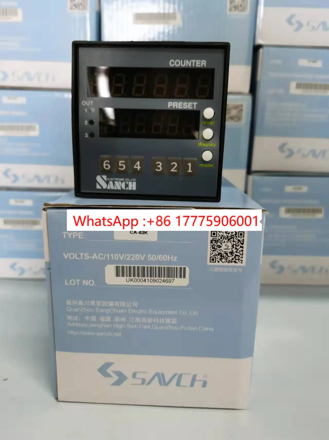 Sanch Counter Code …