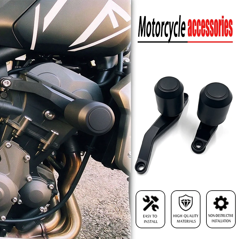 Fit For Trident 660 Tiger Sport 660 tiger 660 2021-2023 Motocross Frame Sliders Crash Protector