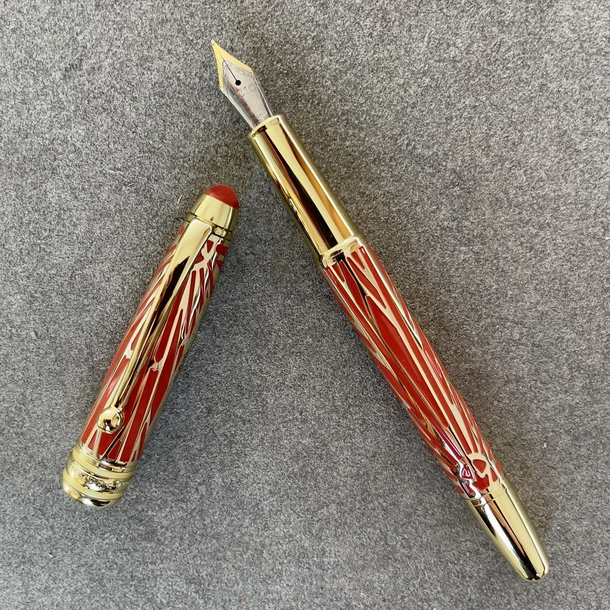 

Роскошная шариковая ручка Heritage 100th 1924-2024 гг., специальное издание, металлические шариковые ручки для офиса и письма, перьевые ручки