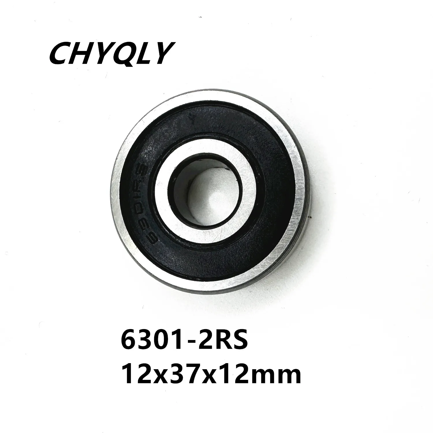 1Pcs 6301-2RS ball bearing 12x37x12 mm deep groove ball bearing High quality 6301RS 6301