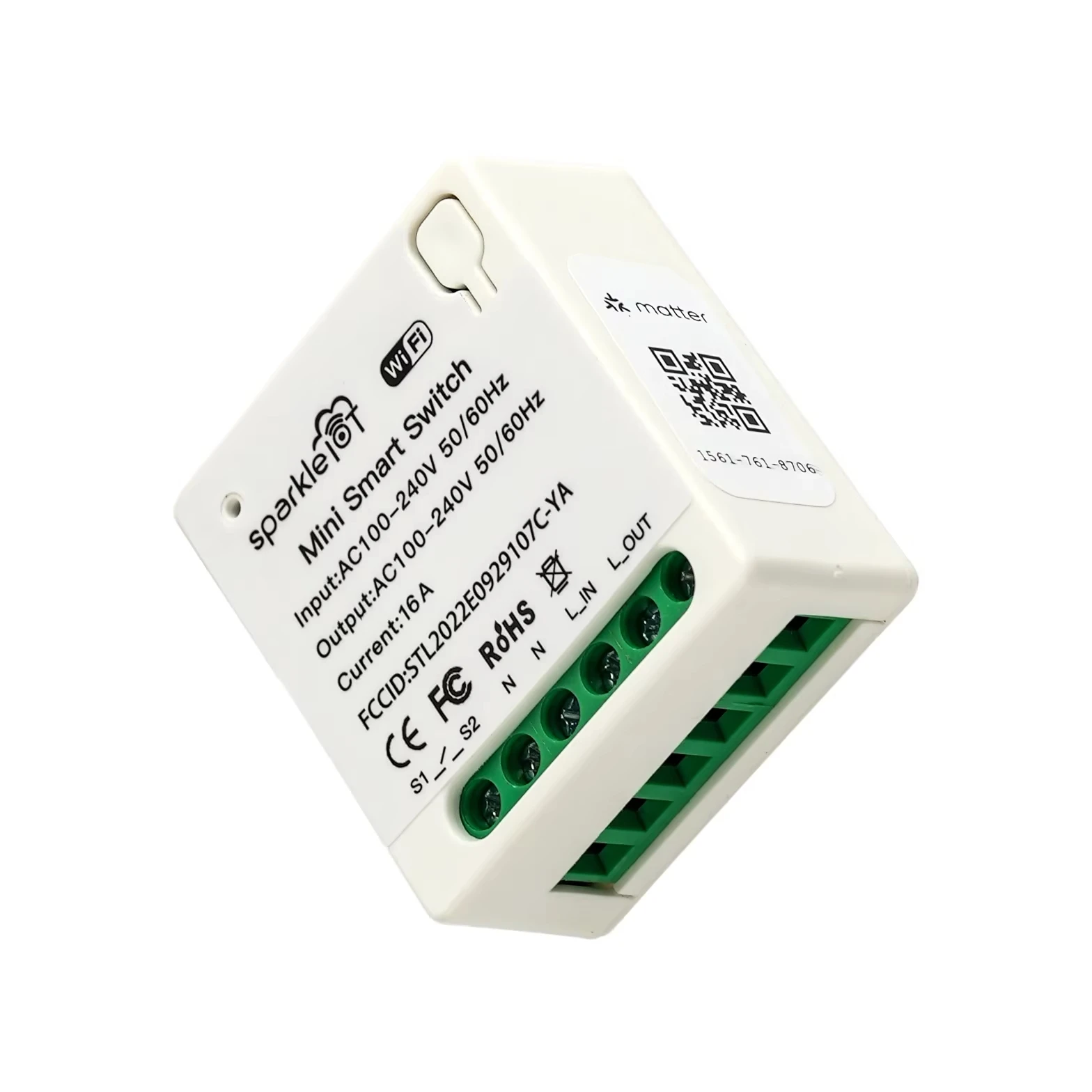 مفتاح ذكي WiFi 16A مع وحدة تتابع التحكم الصوتي تعمل مع Alexa Google Home SmartThings Apple HomeKit Siri