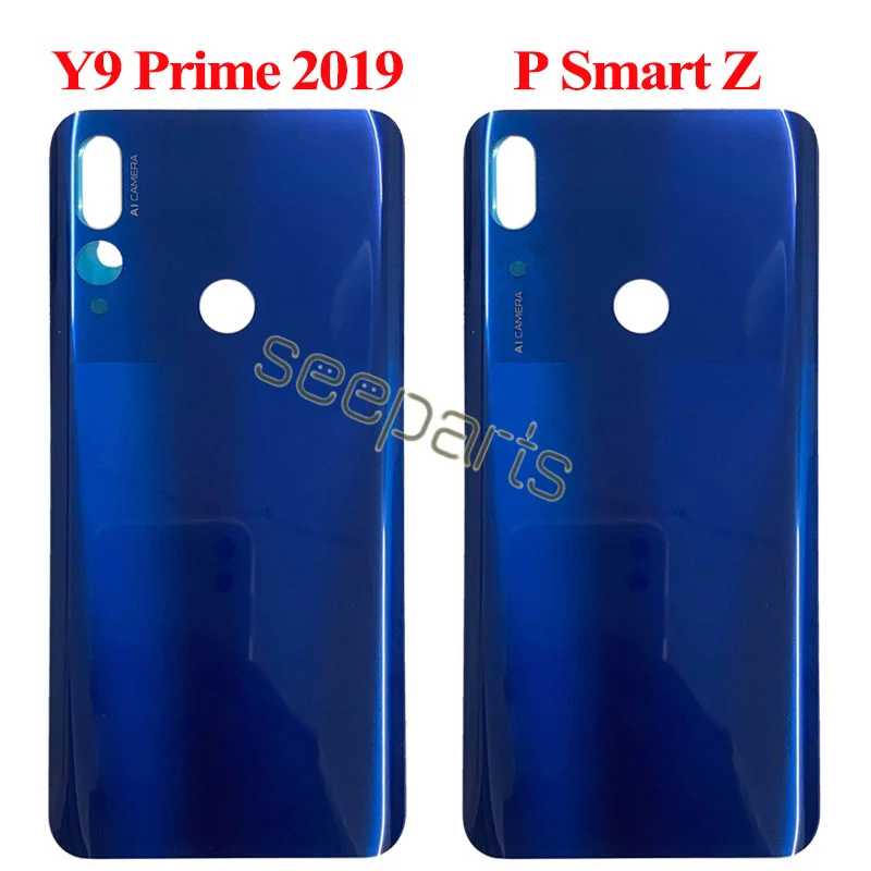 For Huawei P Smart Z Back Battery Cover Housing Case For Huawei Y9 Prime 2019 Battery Cover Rear Housing Door