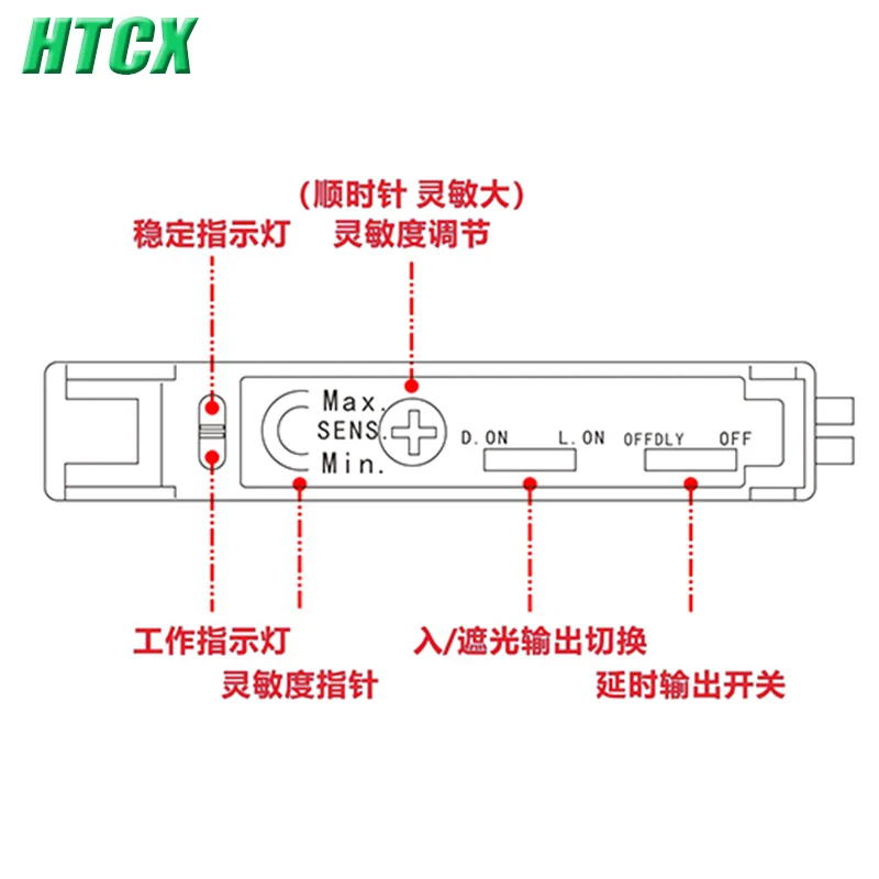 手動調整可能な光ファイバーアンプ,ノブセンサーコントローラー付きJC-16,f & c FF-12の交換,新品