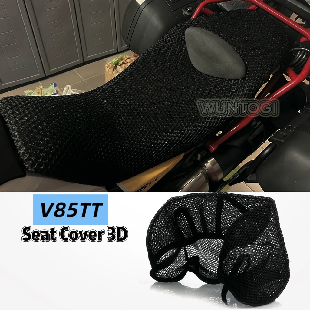 For MOTO GUZZI V85TT New Motorcycle 3D Airflow Seat Covers For MOTO GUZZI V85TT Seat Protect Cushion Heat Protection Mesh Seat