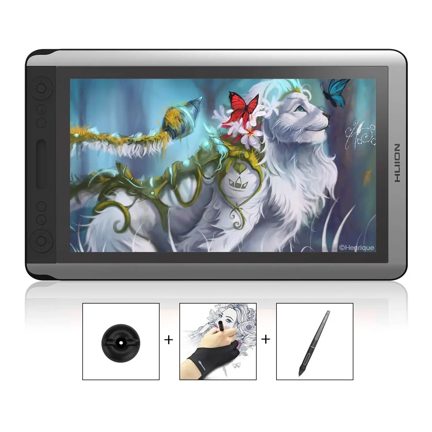 

Kamvas 16 8192 levels digital tablet draw graphic graphics tablet drawing