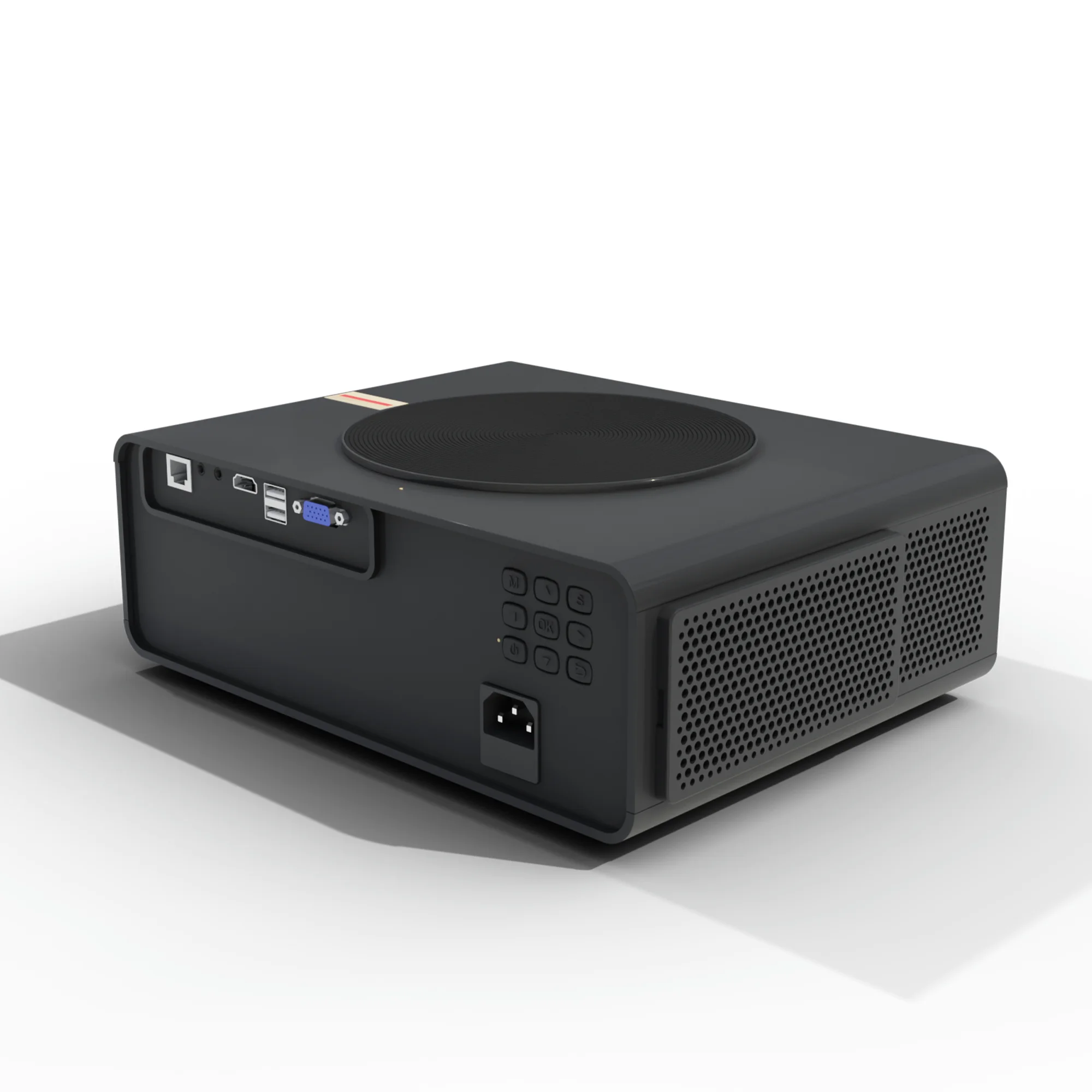 Super High Lumens 3+64G Android 12 System Home Theater Projector 1080p 4K LED Beamer TV Video Lcd Projector