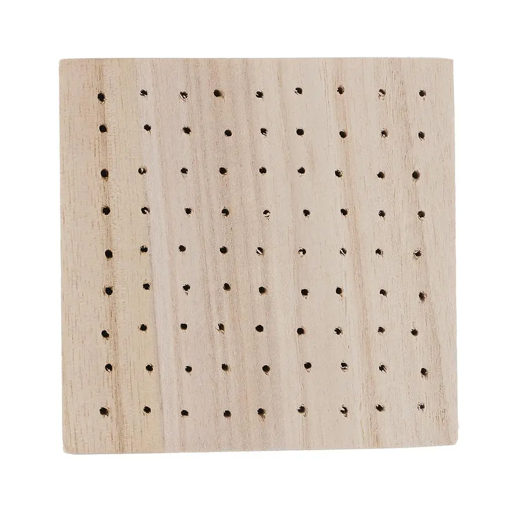 Gaten Houten Model Kleur Drogen Basisplaat Board voor Klei, Modellering, Klei Beeldjes, Pop, Modellering Skelet