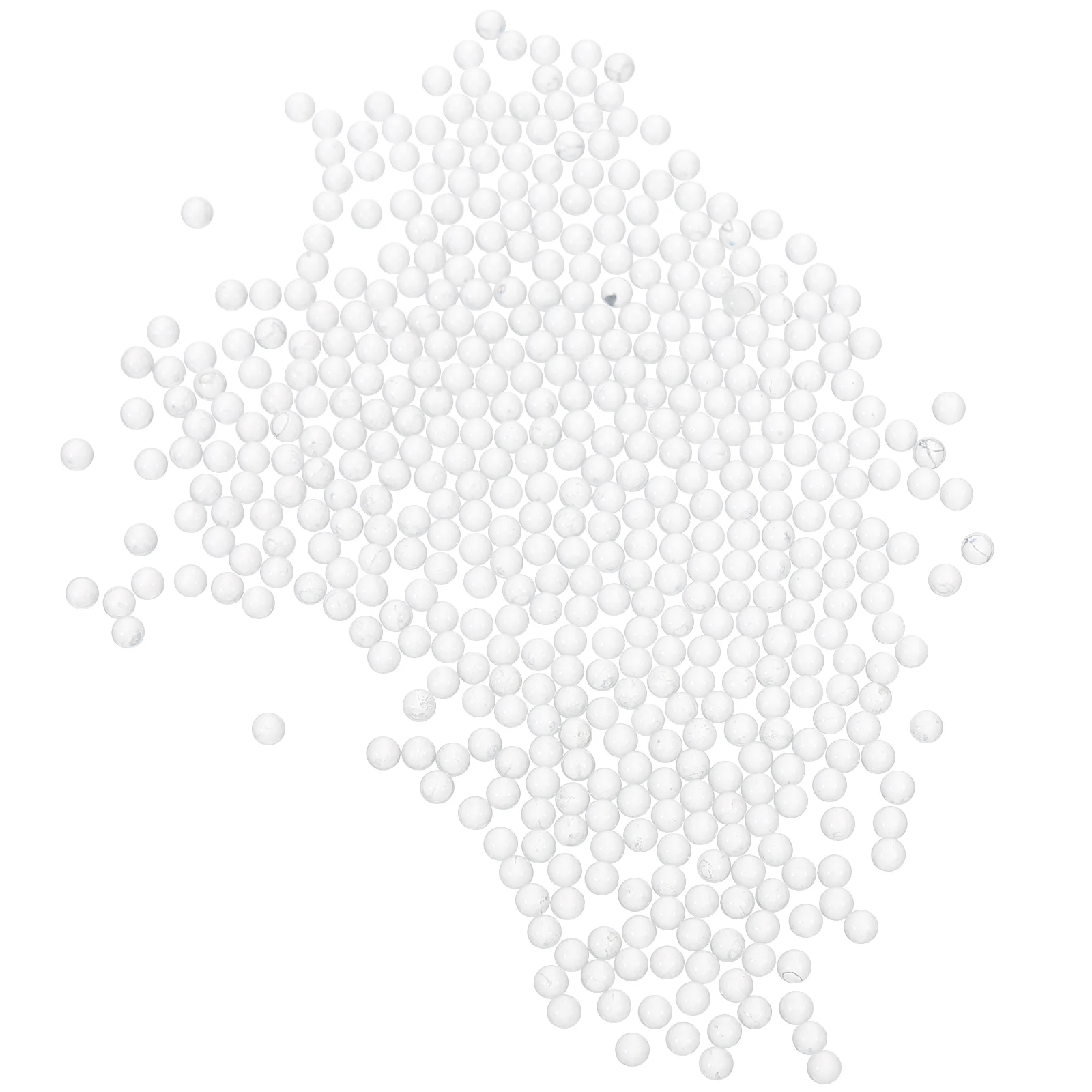 2000 Pcs Solid Glass Ball Mini Paint Mixing Balls Bags Transparent Clear Sphere