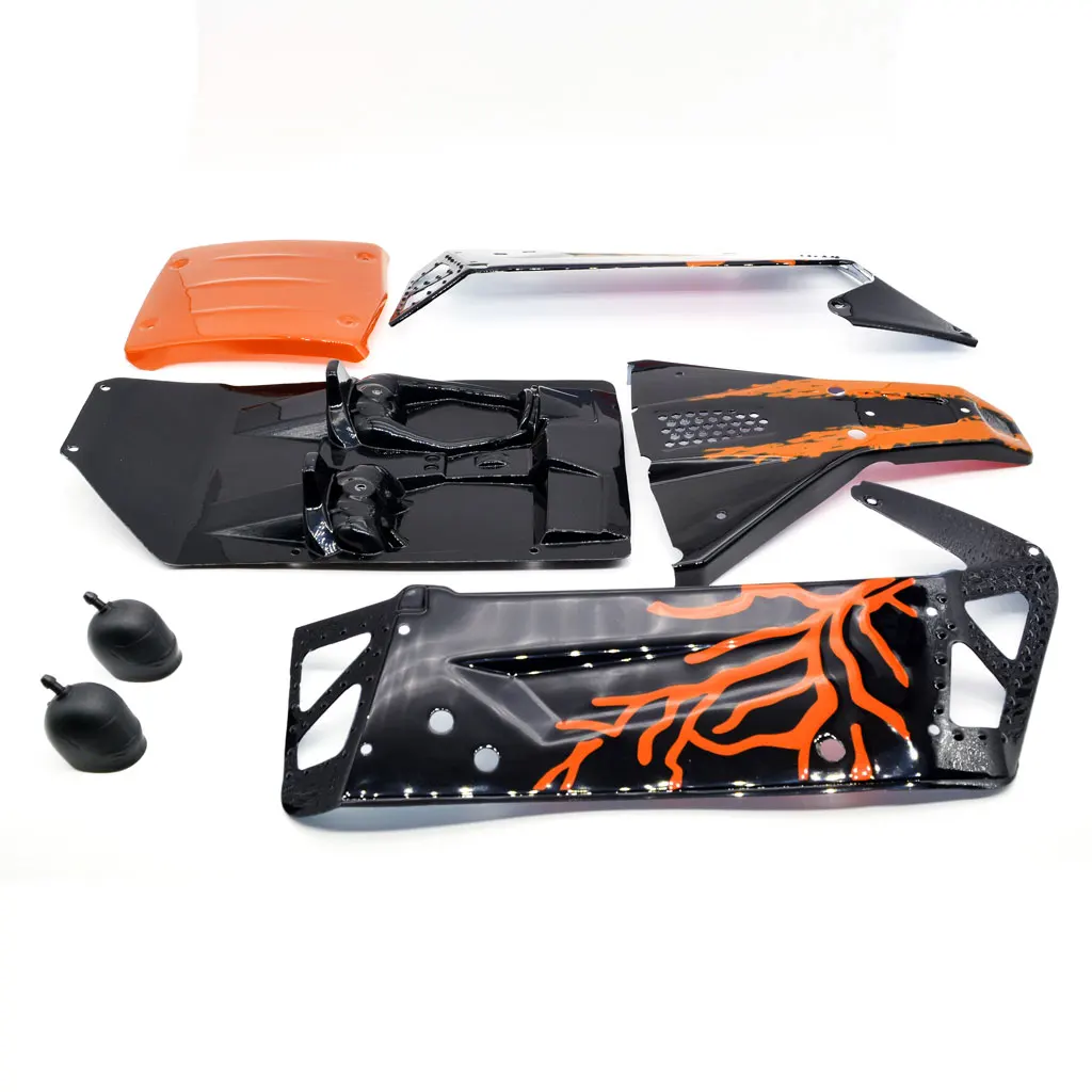 RC รถ Body Shell Kit 7534 7535 7536 7537 สําหรับ-10 DBX10 1/10 RC รถอะไหล่อัพเกรดอะไหล่อุปกรณ์เสริม,3