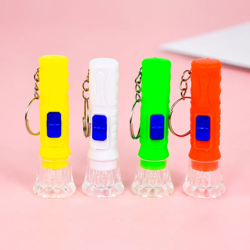 10-30Pcs Mini LED Flashlight Lamp Children Birthday Party Favors Goodie Bag Pinata Filler Toys Rewards Christmas New Year Gifts