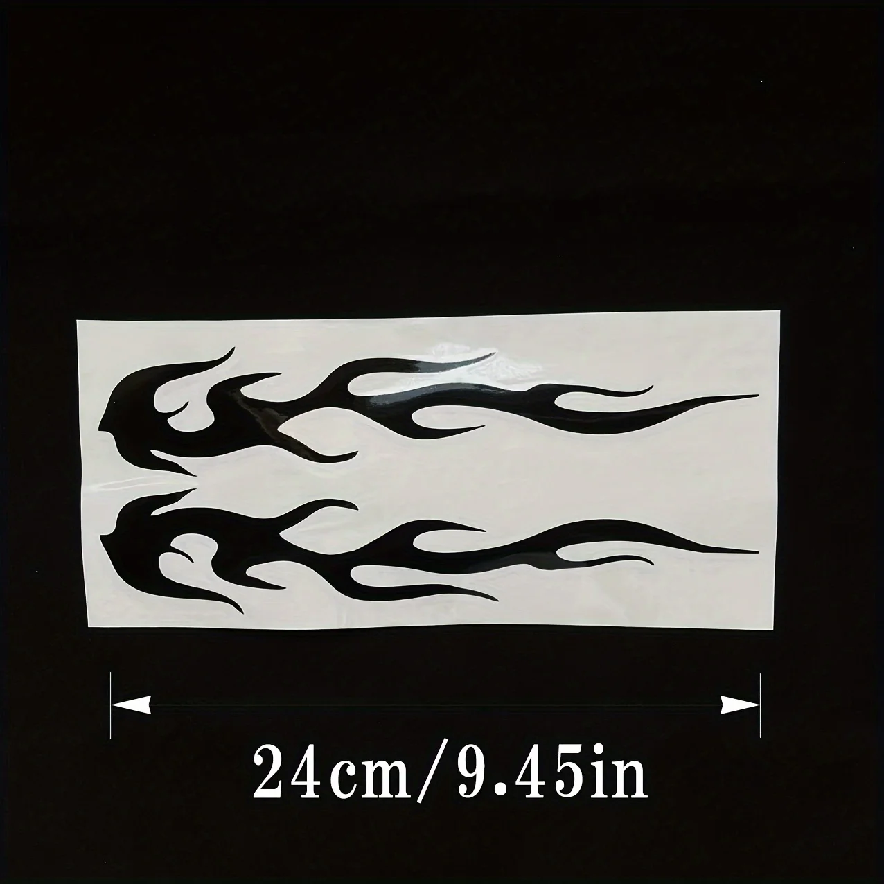 ملصقات زخرفية مزدوجة الجانب مرئية ليلية عاكسة للضوء مقاومة للماء ومتينة لتعزيز السلامة وديكور شخصي للمركبة #3