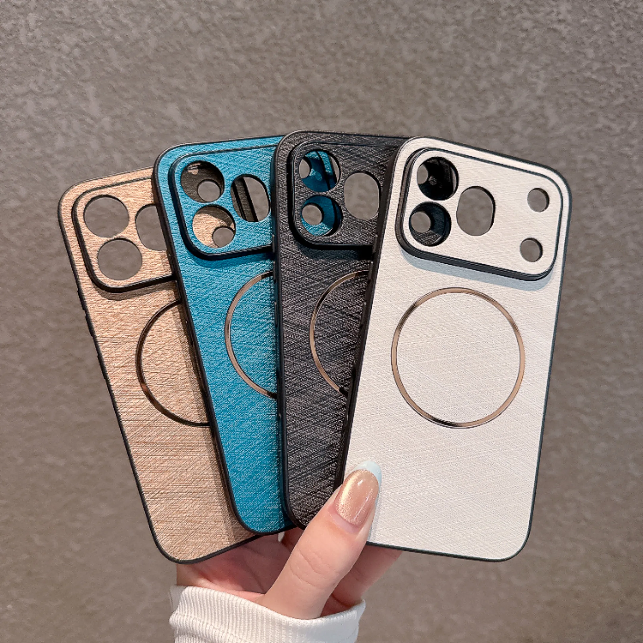 Funda para Honor 600 600 Pro, nueva Funda magnética con hilo dorado, cubierta anticaída para Honor 600Pro, Funda protectora a prueba de golpes