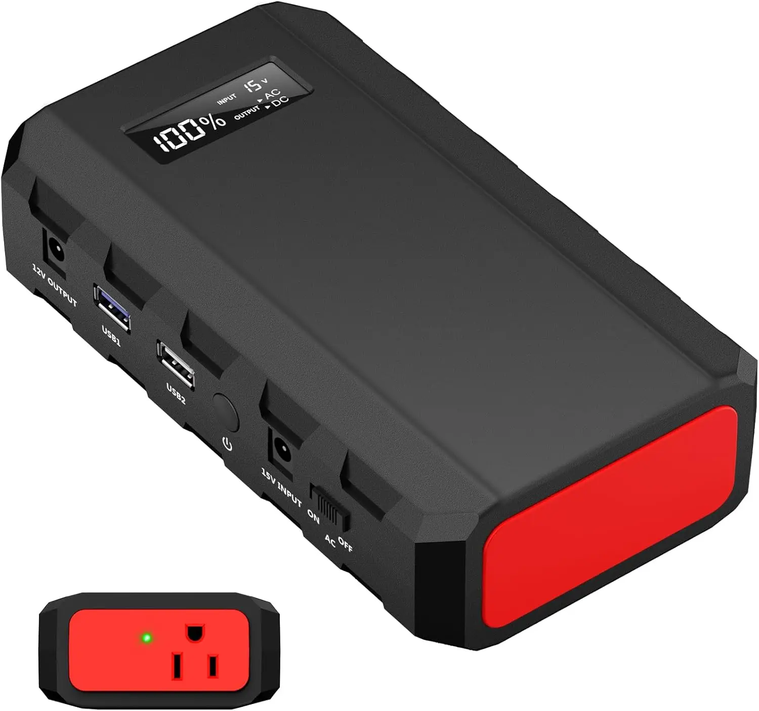 

88Wh Portable Power Station 24000mAh with AC/DC/USB Outputs for Camping, Travel, and Emergency Backup