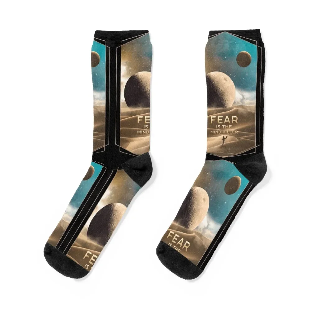 

Dune Moons, Muad’Dib on Arrakis Socks golf Crossfit designer brand Socks Men's Women's