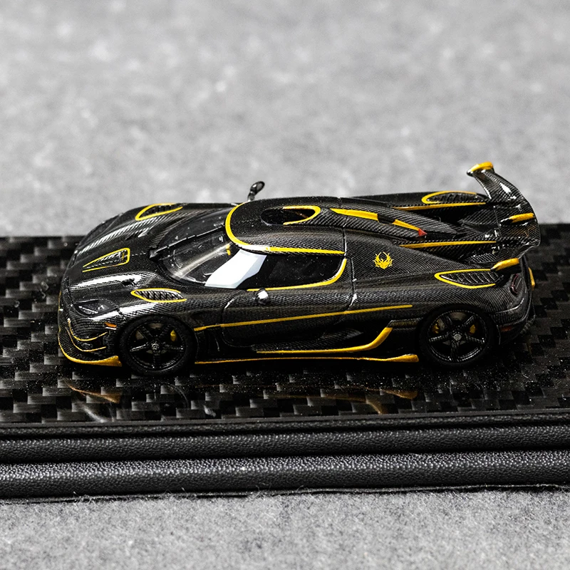 The ultimate 1:64 Agera RS Golden Phoenix RSR resin car model