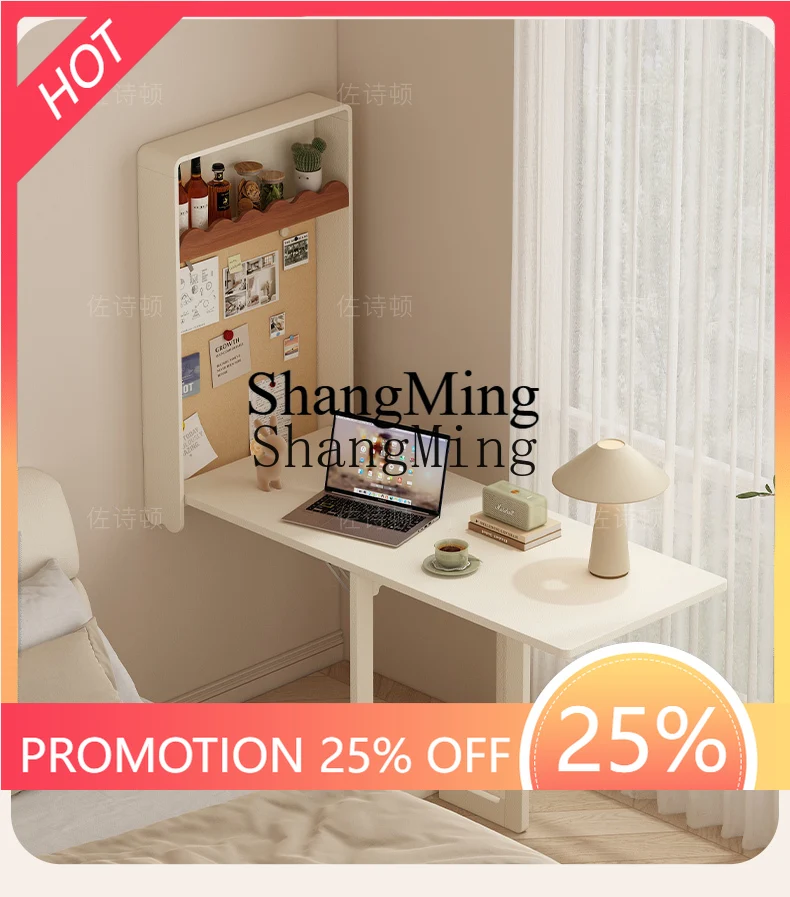 

ZYYdesk household bedroom folding small apartment office table and chair combination office table and chair combination