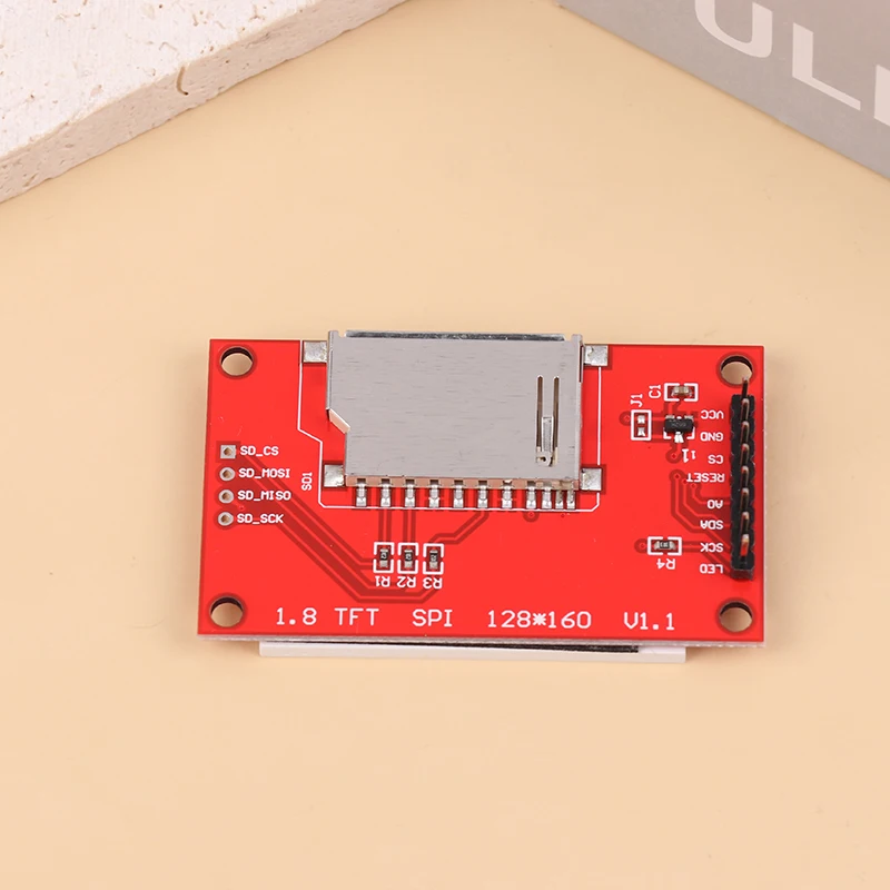 1.8 Inch Tft Lcd Module Lcd-Scherm Module Spi Seriële 51 Drivers 4 Io Driver Tft Resolutie Voor Arduino