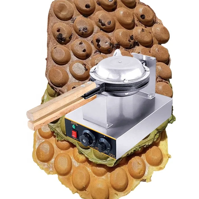 Máquina comercial de waffle de muffin de ovo de waffle de donut QQ fabricação de bolo de ovos