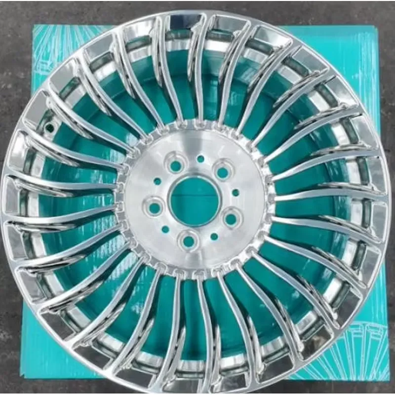 J QRS Precision Engineered Polished Forged Aluminium Alloy Wheels 5x120 Style 25mm ET New for Global Wholesale Order