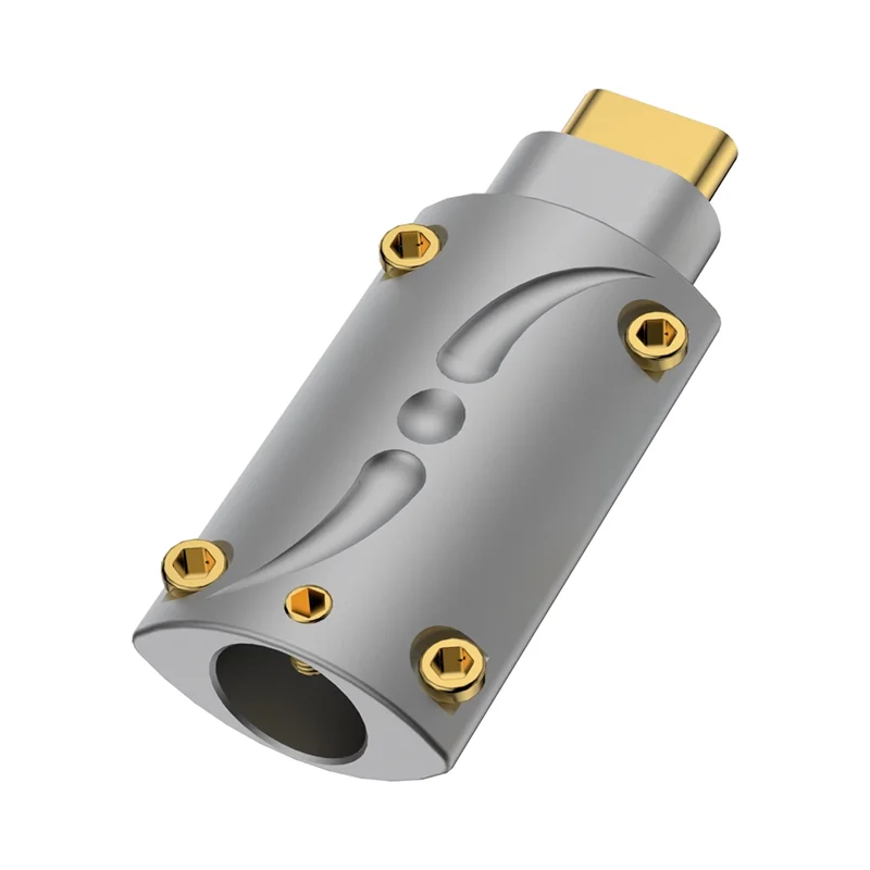 VIBORG Placcato Oro MINI USB Tipo-C Connettore Spina Jack Presa di Coda Porta MN08 MT08 Per Hifi Audio FAI DA TE