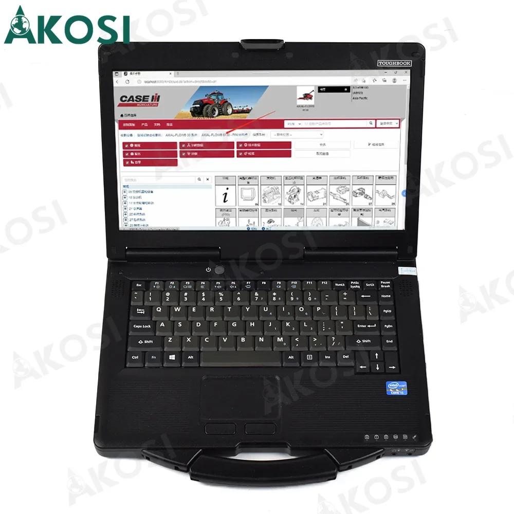 CF19/CF53/CFC2 laptop installed Etim Go For DPA5 Electronic Service Tools EST case INDUSTRIAL All Brands OFFLINE repair data