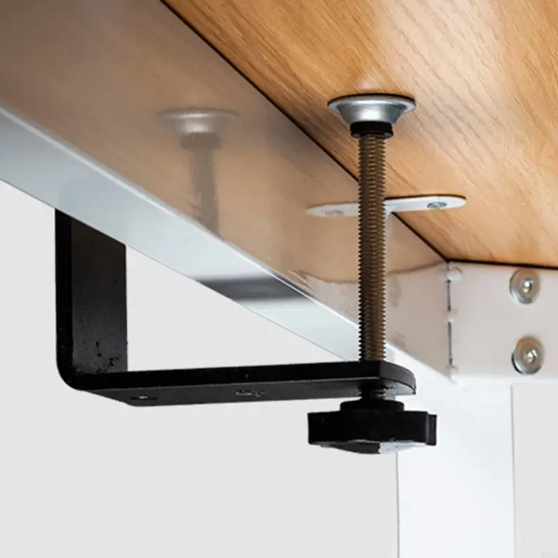 Suporte montagem superfície trabalho premium Q5WA Suporte cantilever clipe retenção