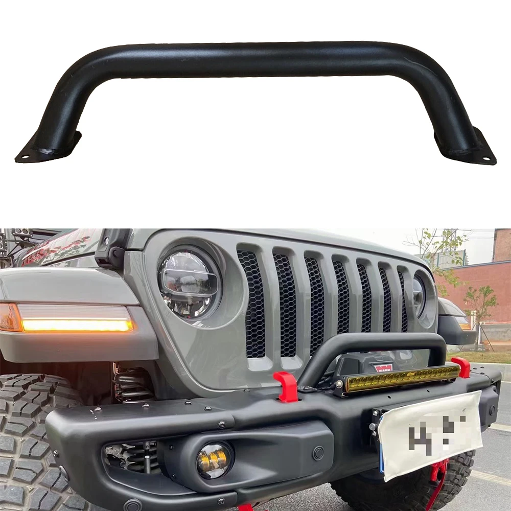 

1 шт. стальной передний бампер на 10-летие для Jeep Wrangler JL 2018 + JL1049-2