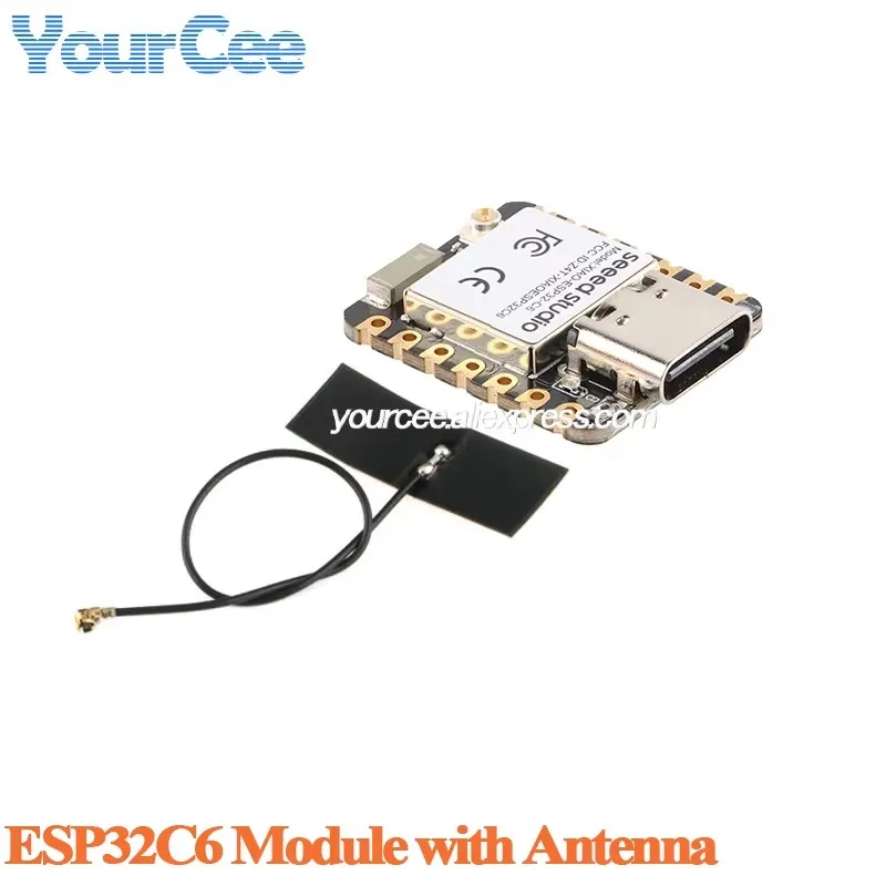 10 pcs/1 pc Seeed Studio XIAO ESP32C3 BLE WIFI Draadloze Development Board Module ESP32 ESP32-C3 Tiny MCU 4 MB Voor Arduino ESP32C6