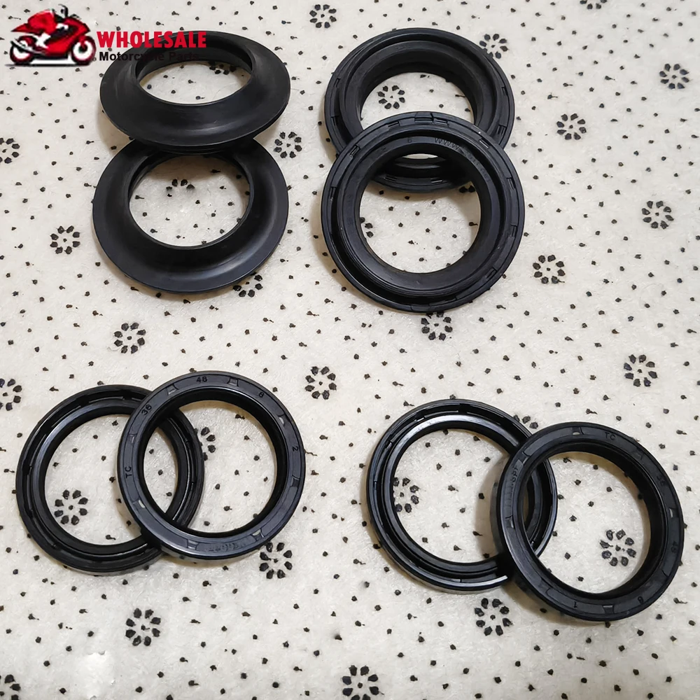 

2pc/4pc/8/16pc 36x48x8 36 48 Front Fork Dust Oil Seal For Yamaha XV500 Virago XV 500 XJ550 Maxim XJ550R Seca XJ 550 FZ600 FZ 600